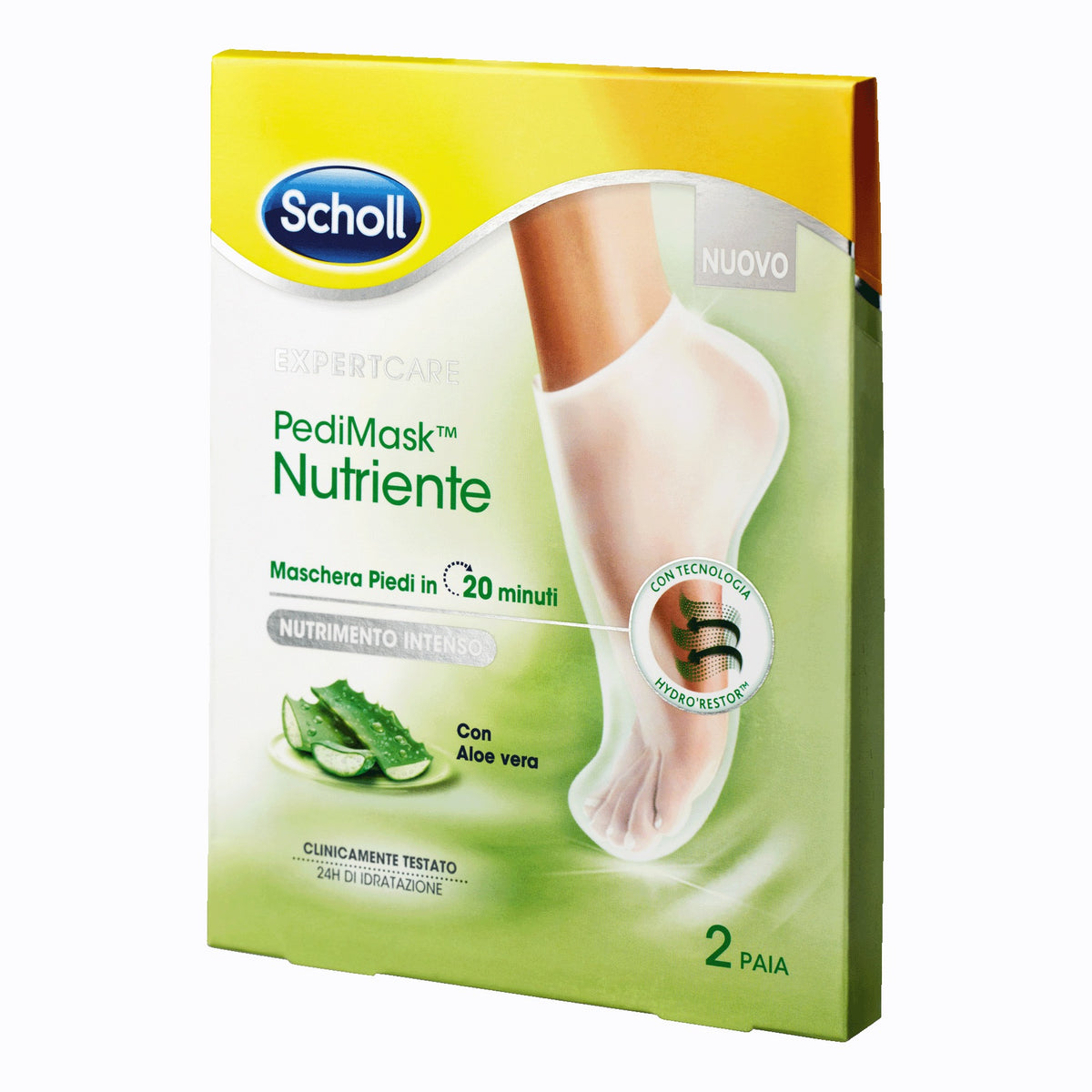 SCHOLL PEDIMASK ALOE VERA 2PZ  
