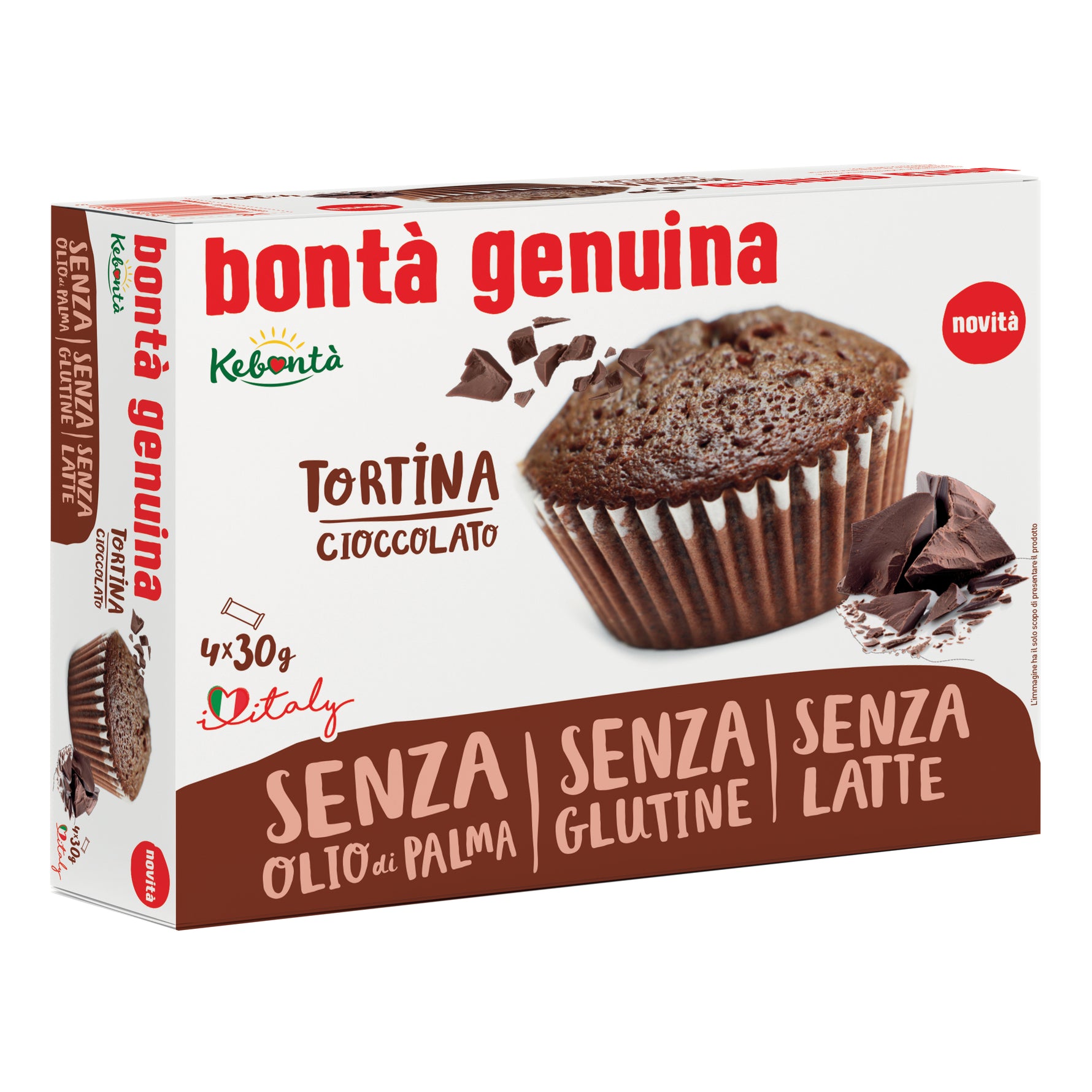 KEBONTA' TORTINA CIOCCOLATO
