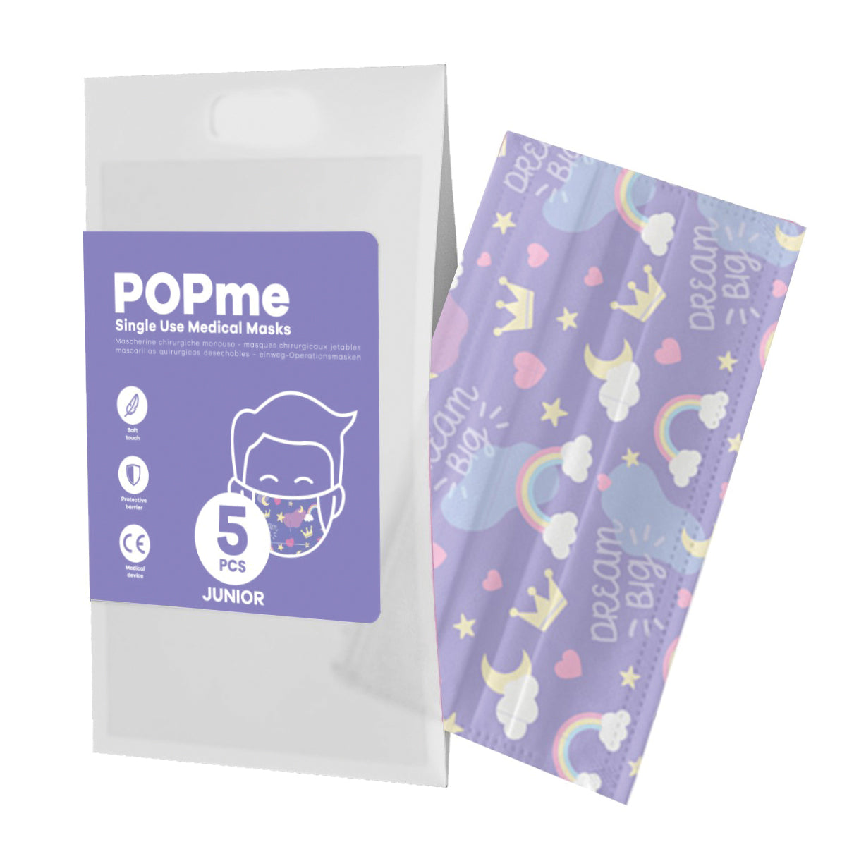POPME MASK CHIR BABY PRINC 5PZ