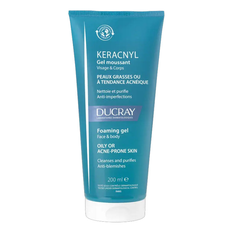 Ducray Keracnyl Gel Detergente Pelle Grassa O A Tendenza Acneica 200ml