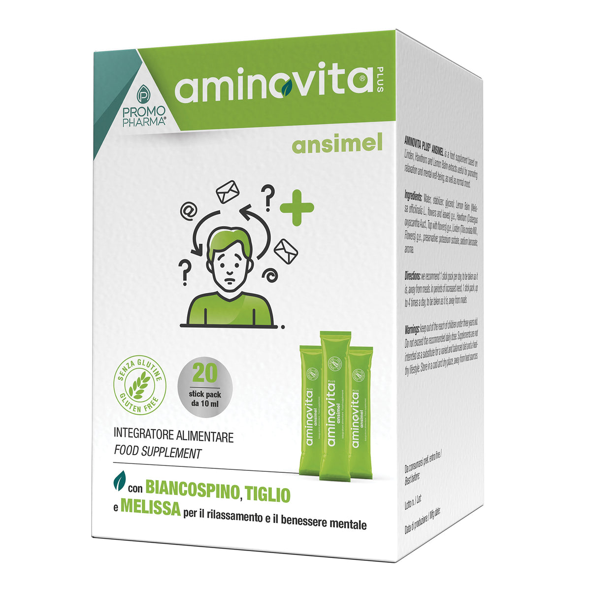 AMINOVITA PLUS ANSIMEL 20STICK  