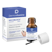 Dermovitamina Micoblock 3in1 Onicodistrofie | Soluzione Rinforzante Trasparente | 7ml