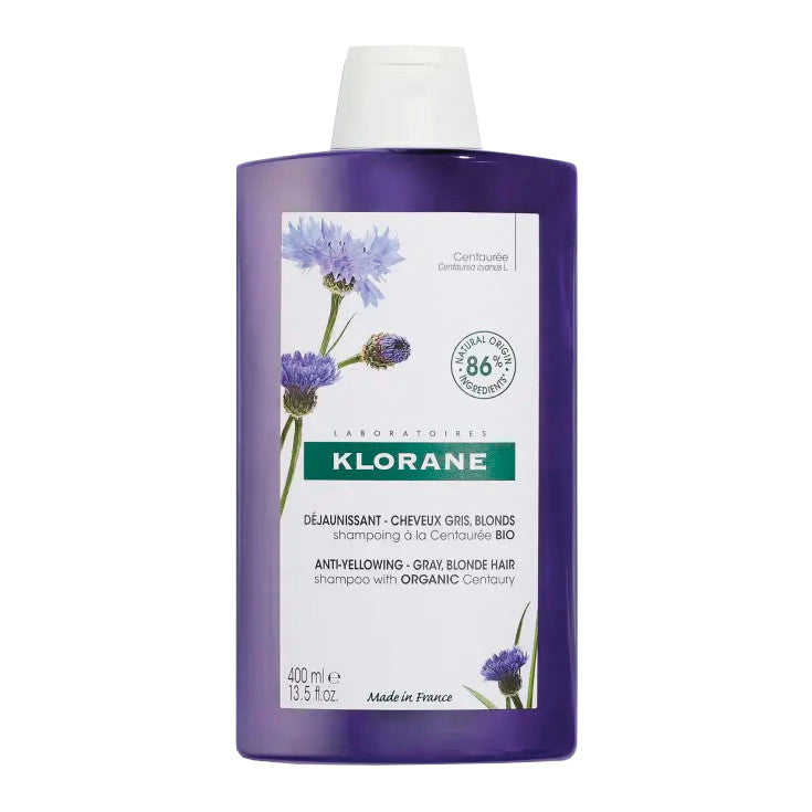 Klorane Shampoo Alla Centaurea Capelli Bianchi O Grigi 400ml