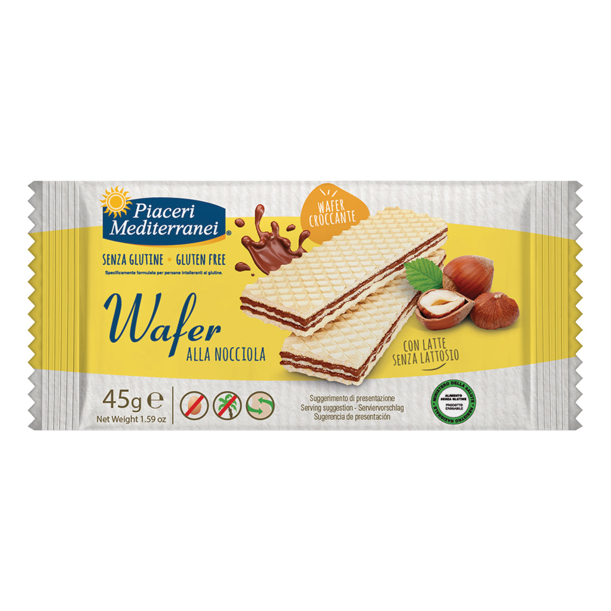 PIACERI MEDIT WAFER NOCC 45G  