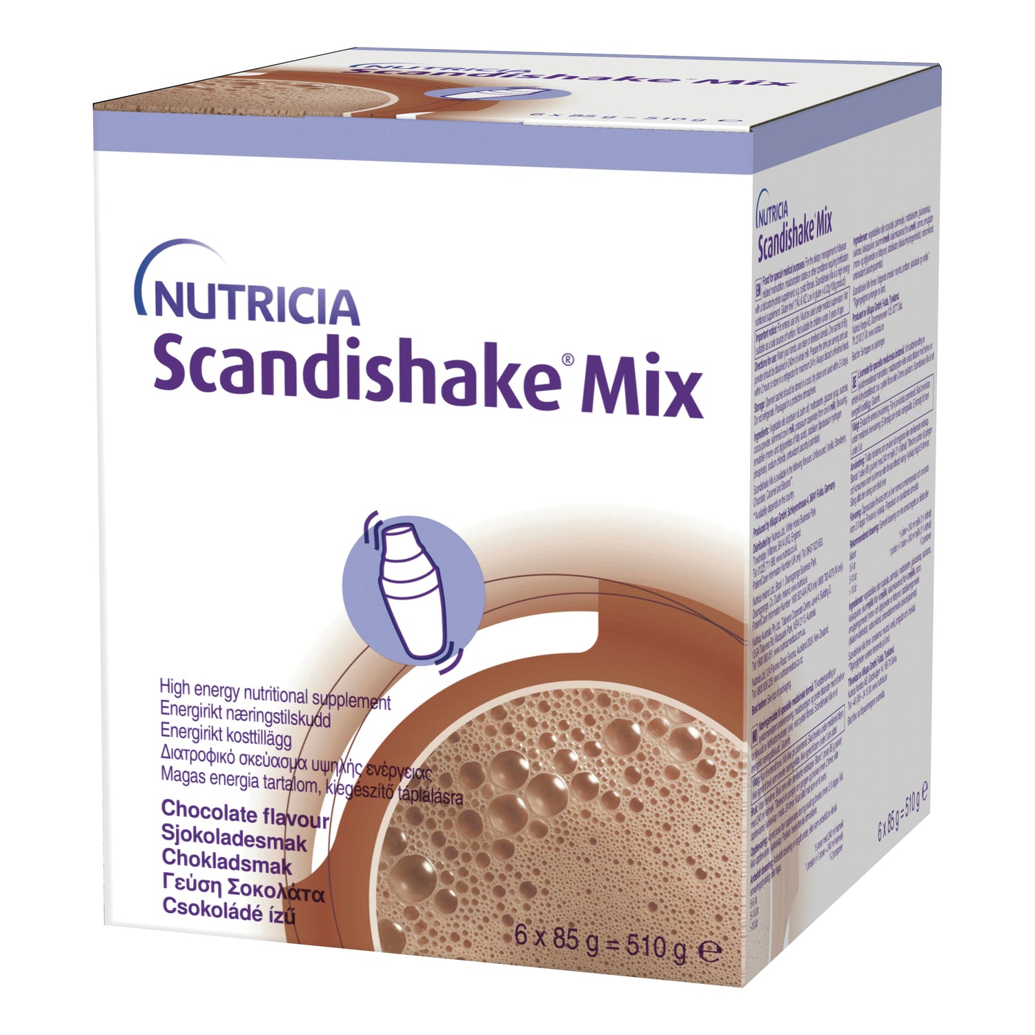 SCANDISHAKE CIOCCOLATO 6BUST