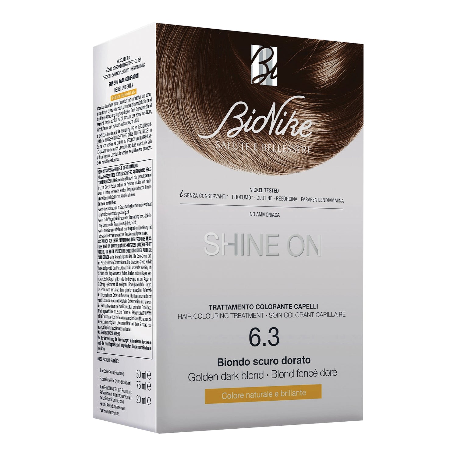 Bionike Shine On Tintura Capelli Colore 6.3 Biondo Scuro Dorato
