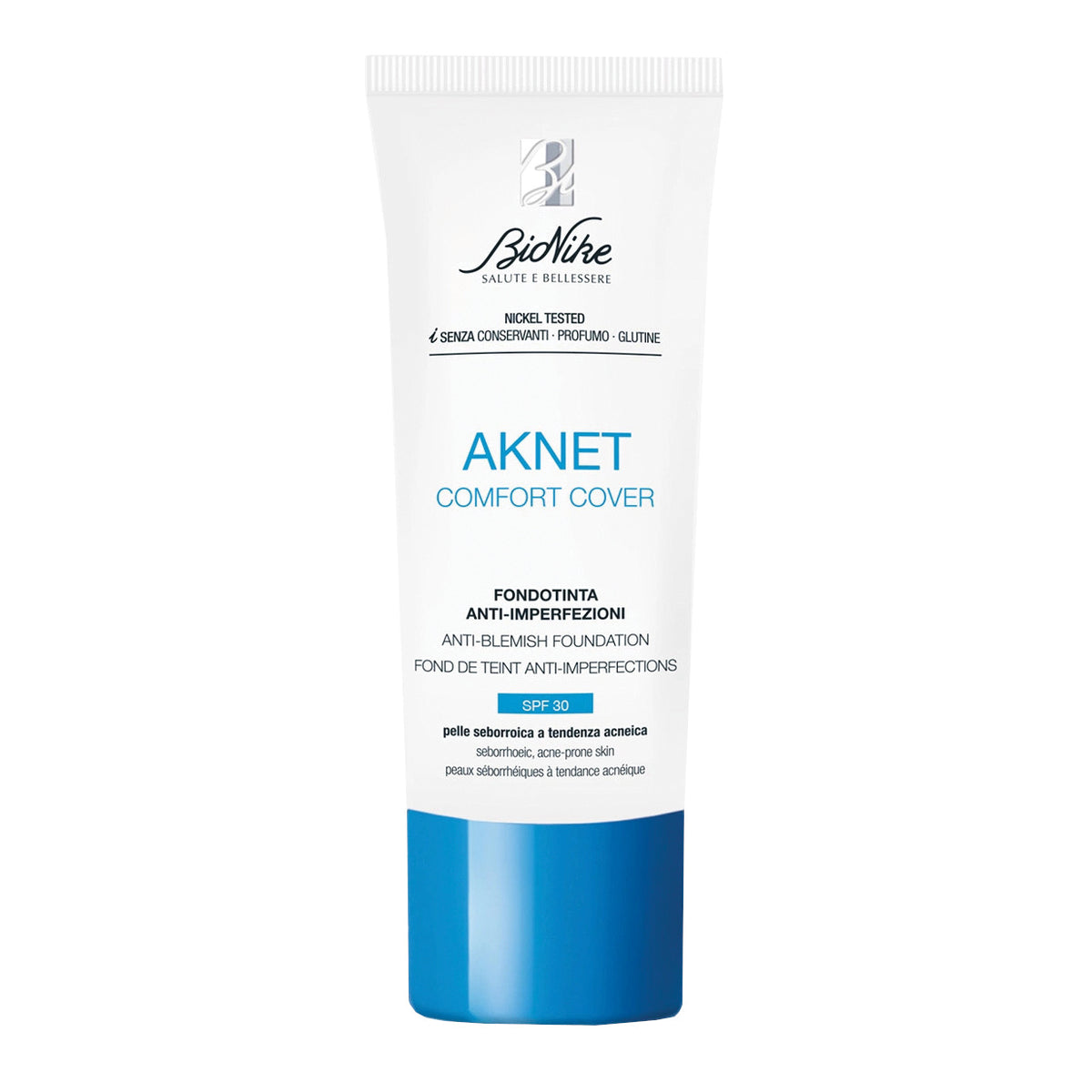Bionike Aknet Fondotinta Fluido Beige 3 Tubo 30 ml  