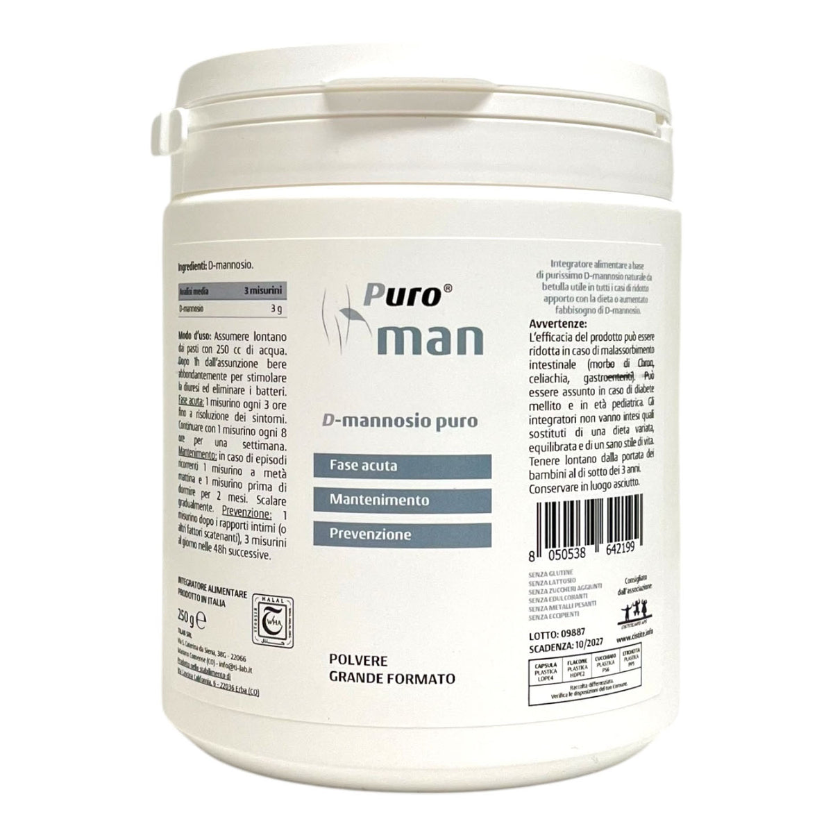 PUROMAN POLVERE MAXI 250G  