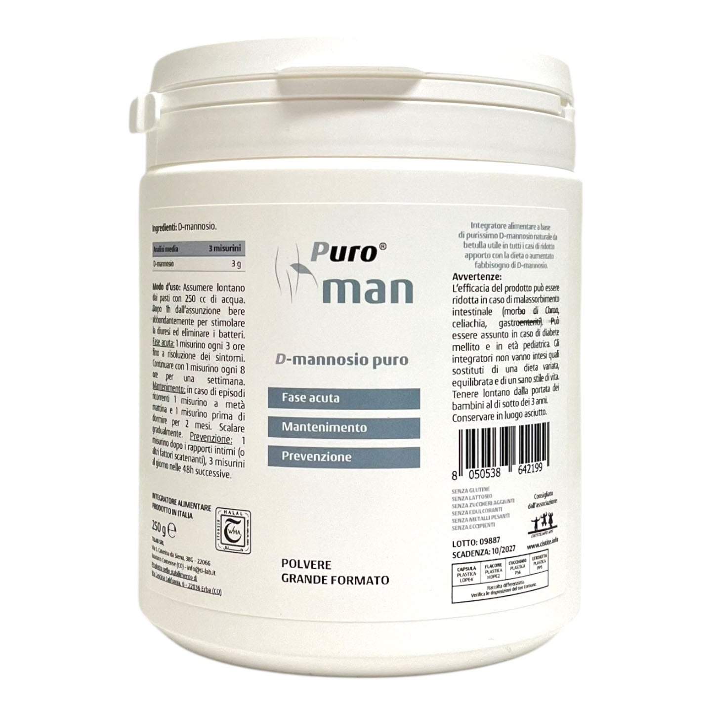 PUROMAN POLVERE MAXI 250G
