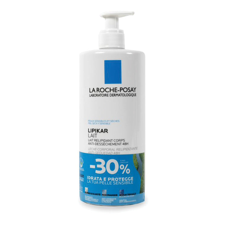 La Roche Posay Lipikar - Latte Relipidante Anti-secchezza 48H 750 ml promo
