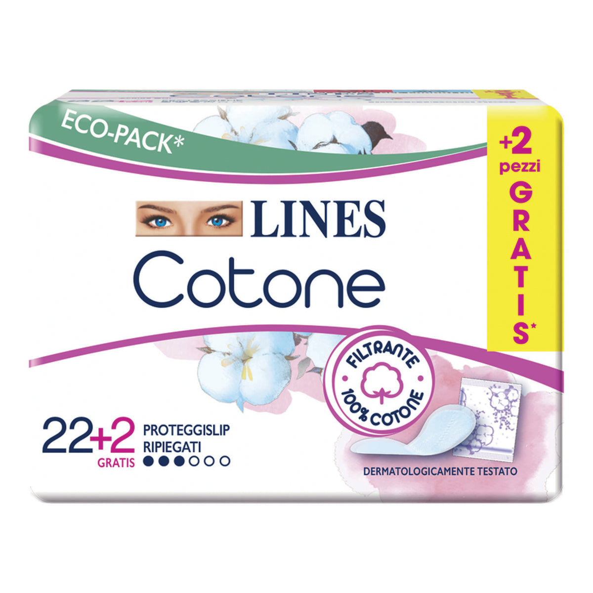 LINES COTONE BIO SALVASLIP RIP  