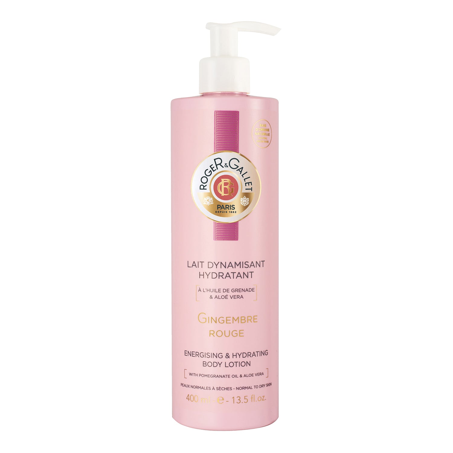 Roger&Gallet - Gingembre Rouge Latte Corpo Energizzante Idratante 400ml
