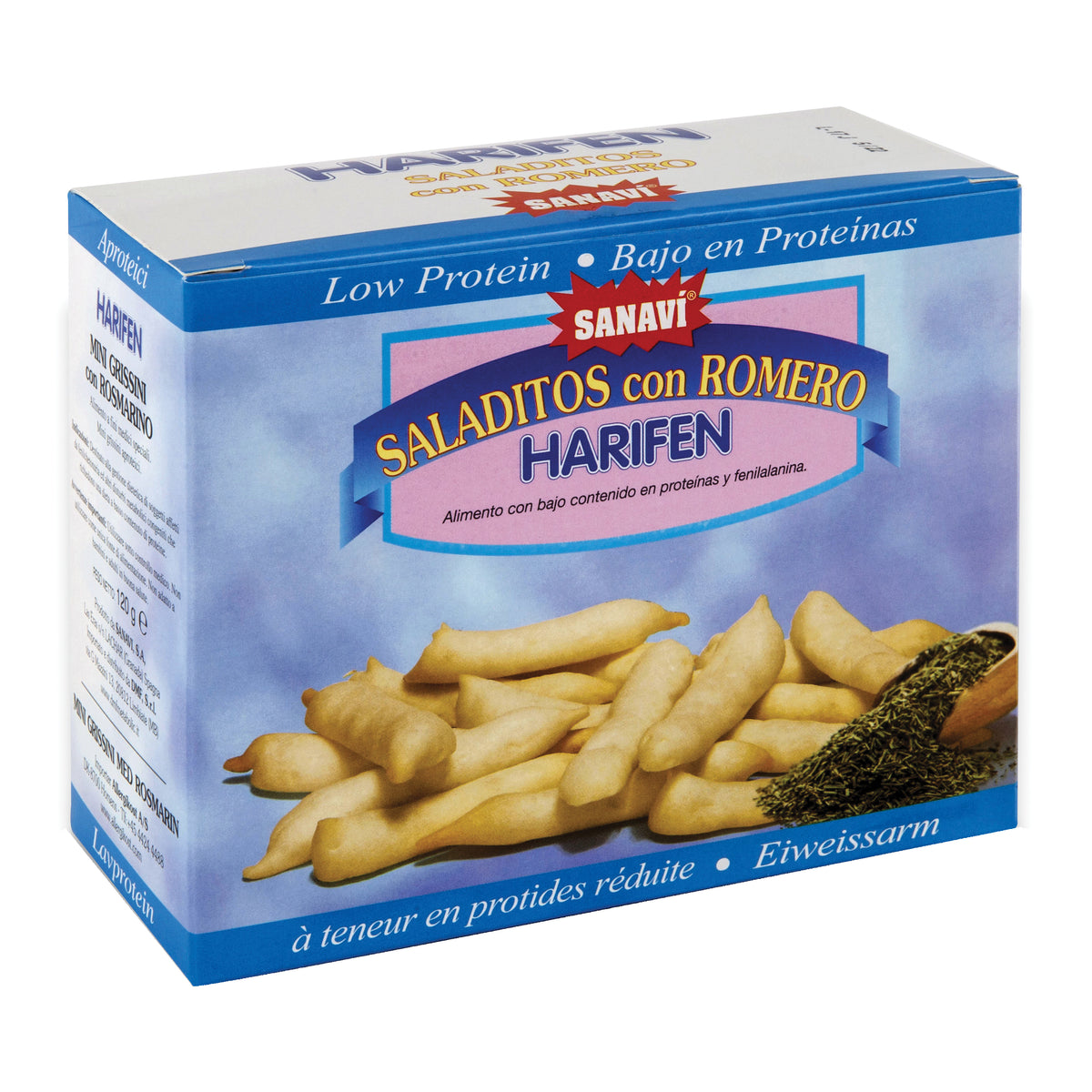 HARIFEN SALADITOS ROSMAR 4X30G  