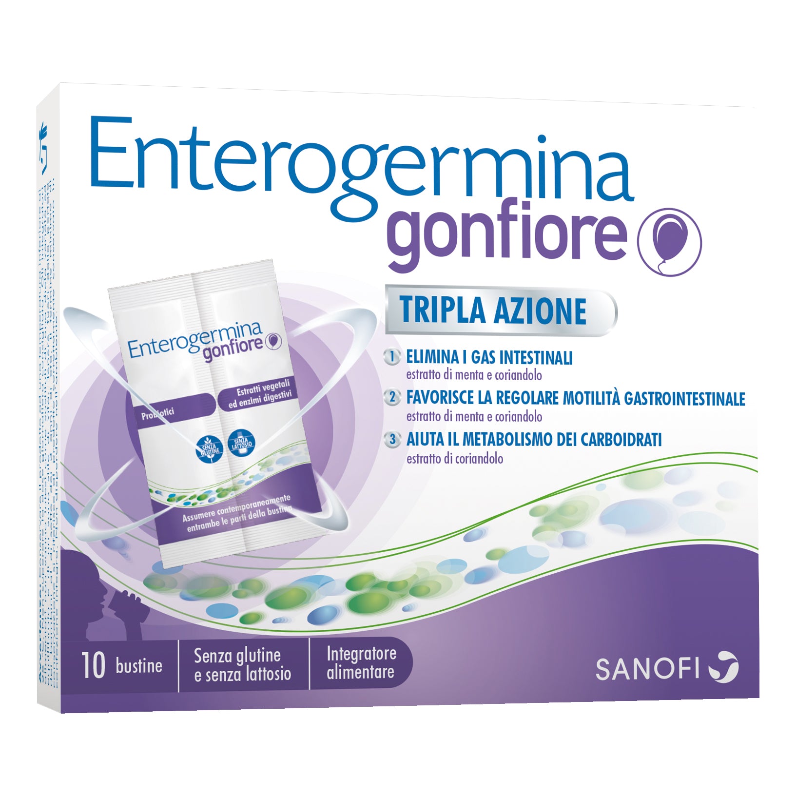 ENTEROGERMINA GONFIORE 10+10BU
