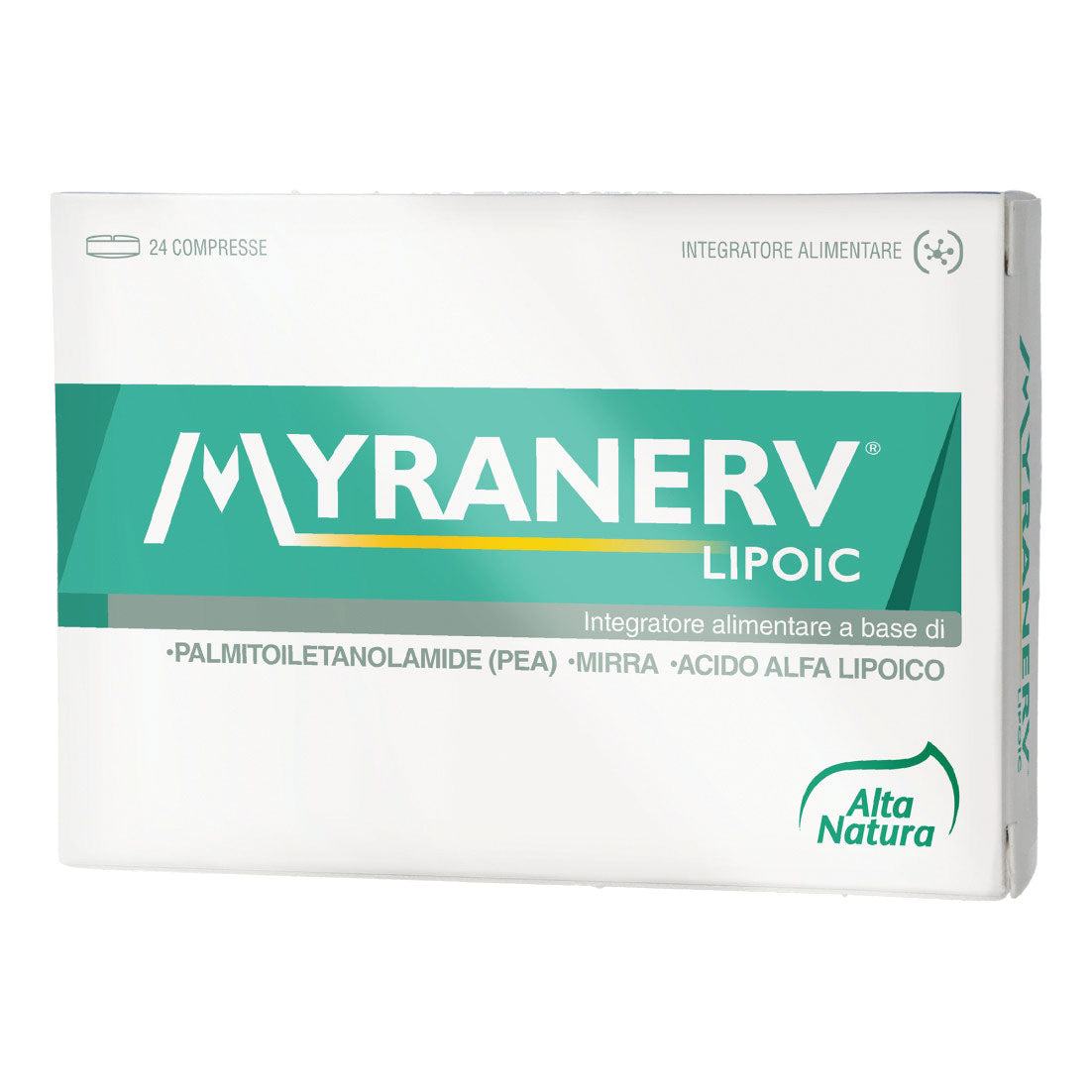 MYRANERV LIPOIC 24CPR  