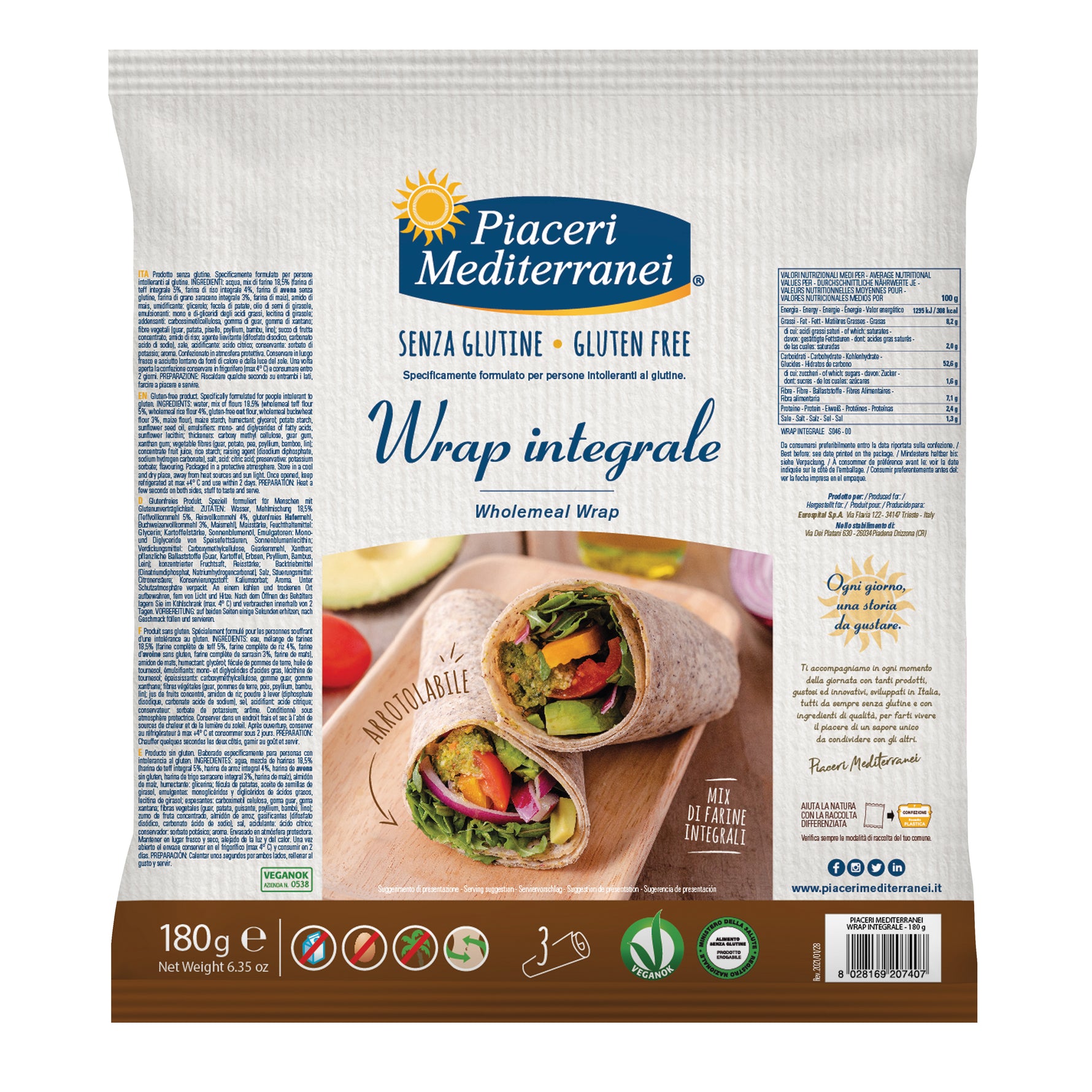 PIACERI MEDIT WRAP INTEGRALE
