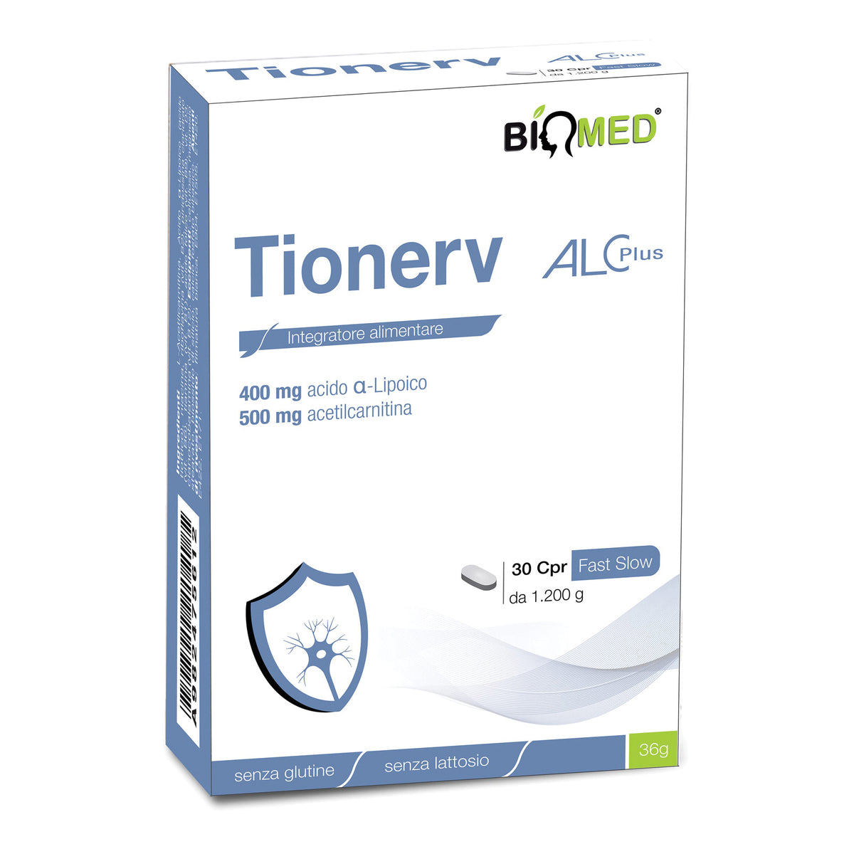 TIONERV ALC PLUS 30CPR  