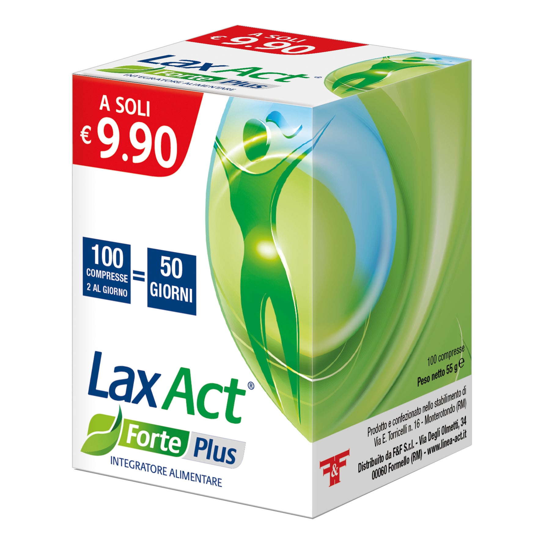 LAX ACT FORTE PLUS 100CPR
