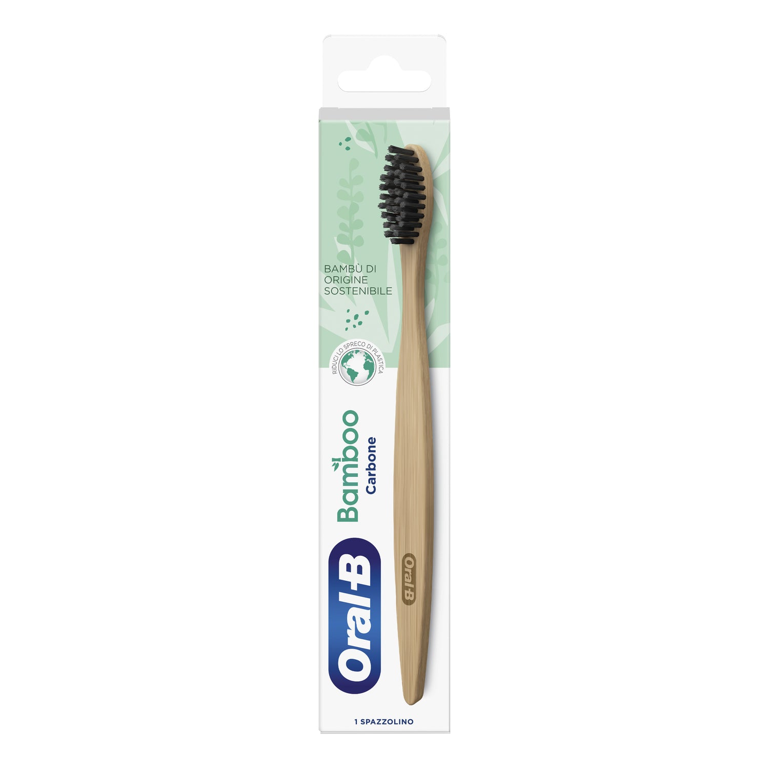 Oral-B Spazzolino Bamboo Carbone 1 Pezzo