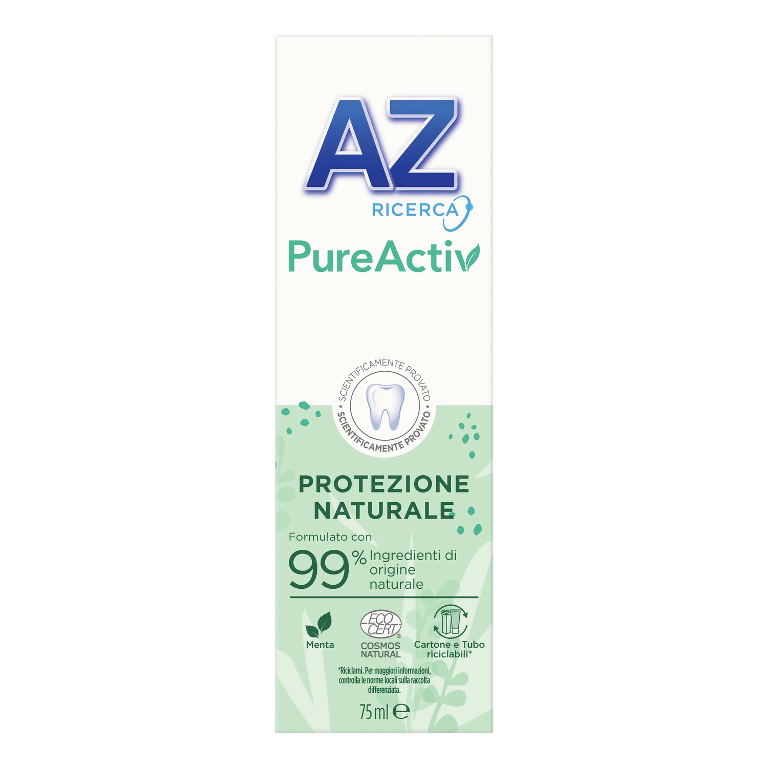 Az PureActiv Protezione Naturale Dentifricio 75 ml