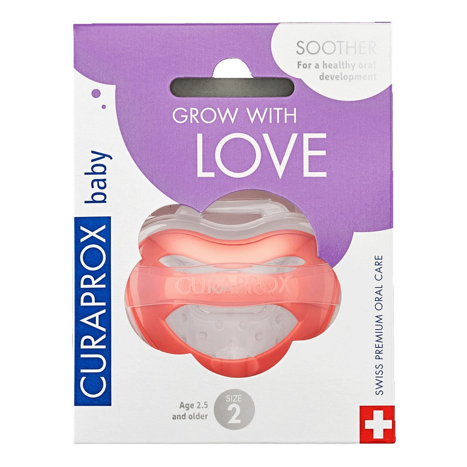 CURAPROX BABY SOOTHER CORAL 2  