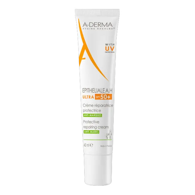 Aderma Epitheliale A.H Ultra Spf 50+ Crema Ristrutturante Protettiva Anti-Segni 40ml
