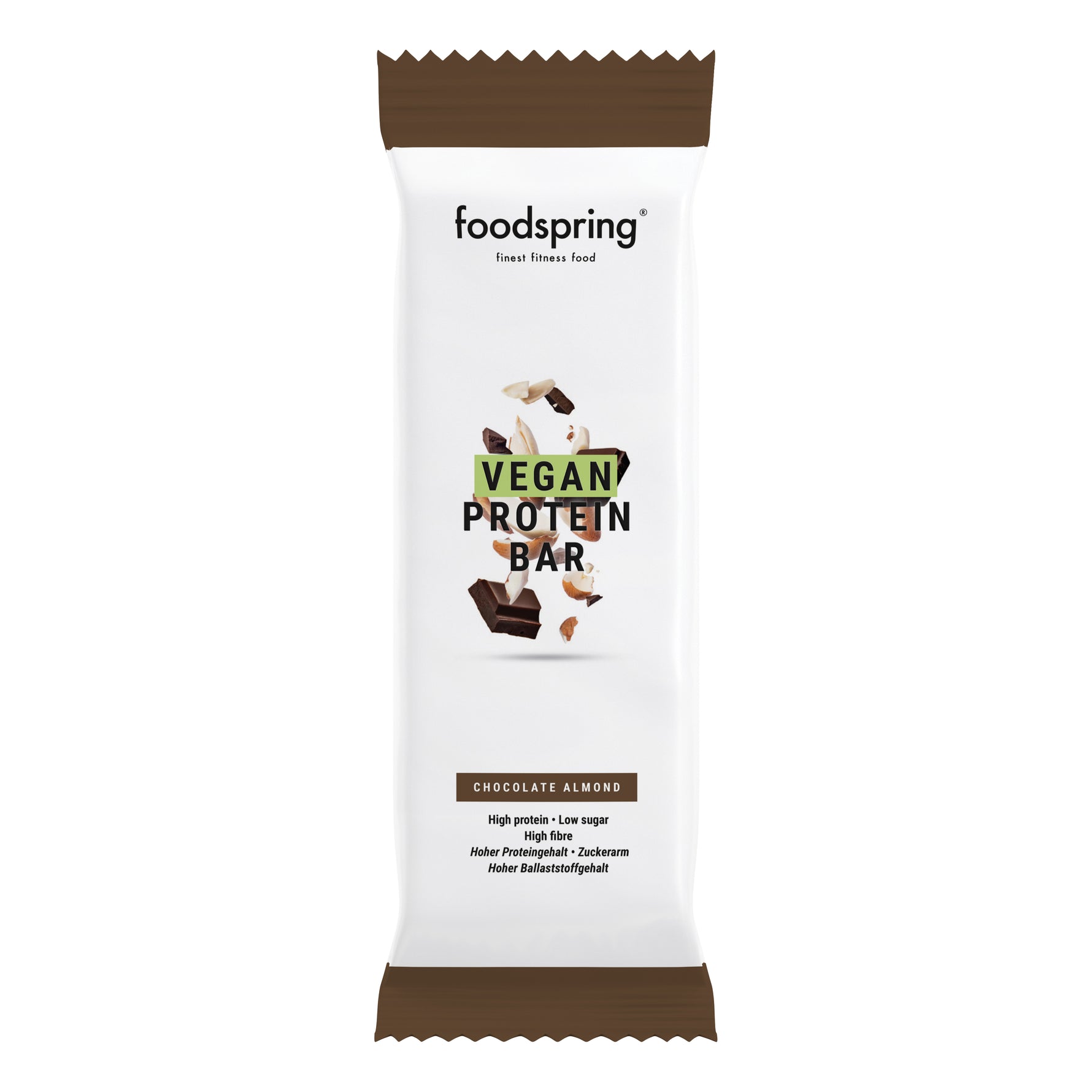 FoodSpring Vegan Protein Bar - Barretta Nocciola – Amaranto 60g
