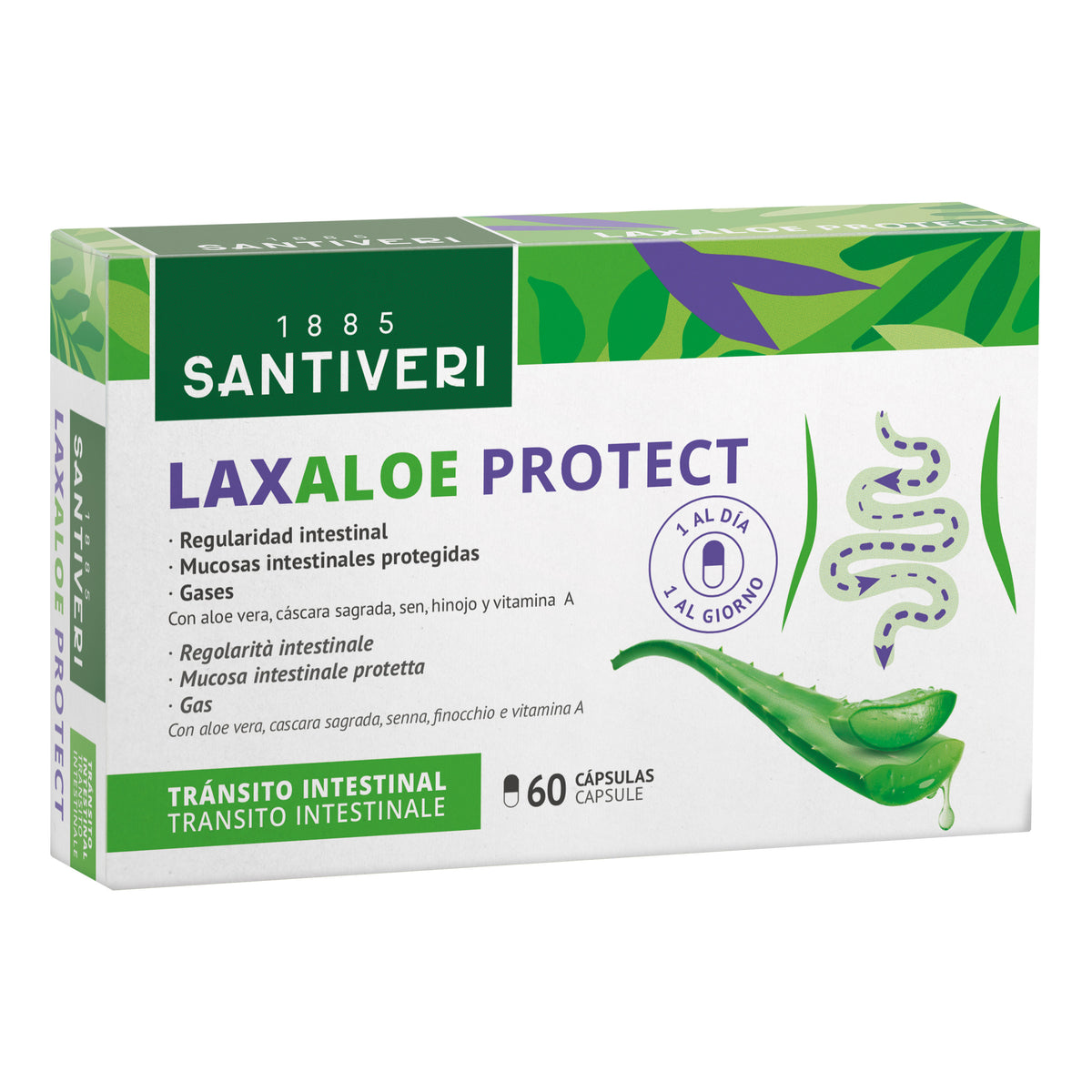 LAXALOE PROTECT 60CPS VEGETALI  