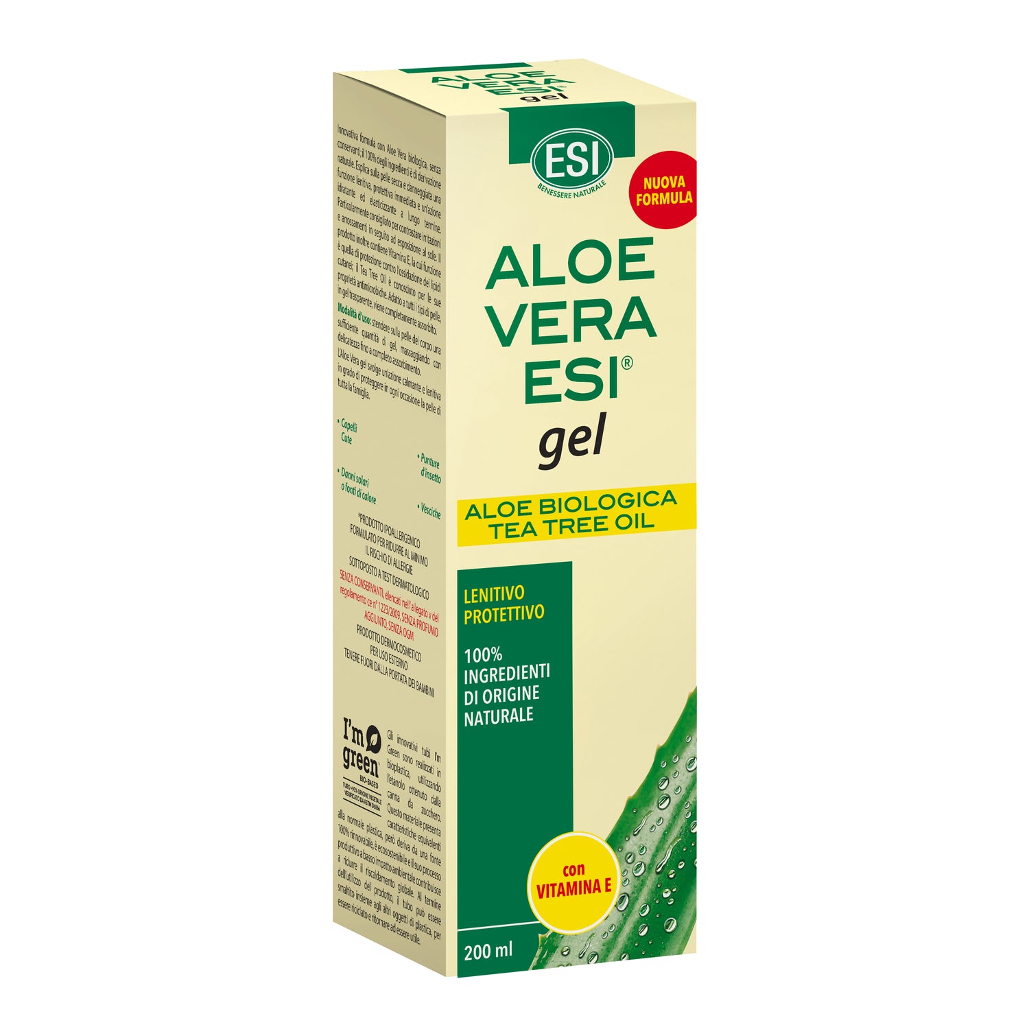 Esi Aloe Vera Gel Tea Tree Oil 200ml