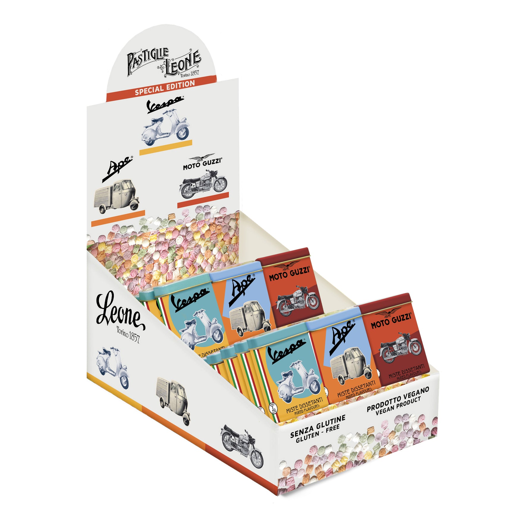 Leone Pastiglie In Lattina Piaggio Miste Dissetanti Pocket 15g
