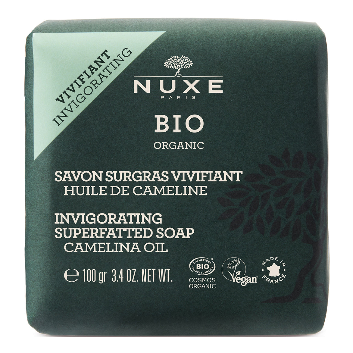 Nuxe Bio Organic Sapone Solido Rinvigorente Energizzante 100g