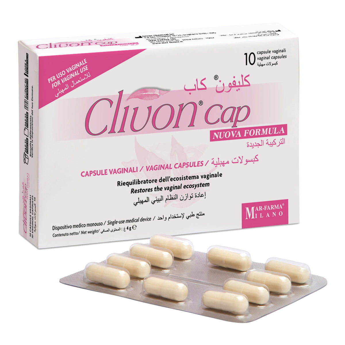 CLIVON CAP NF CAPSULE VAG 10PZ  