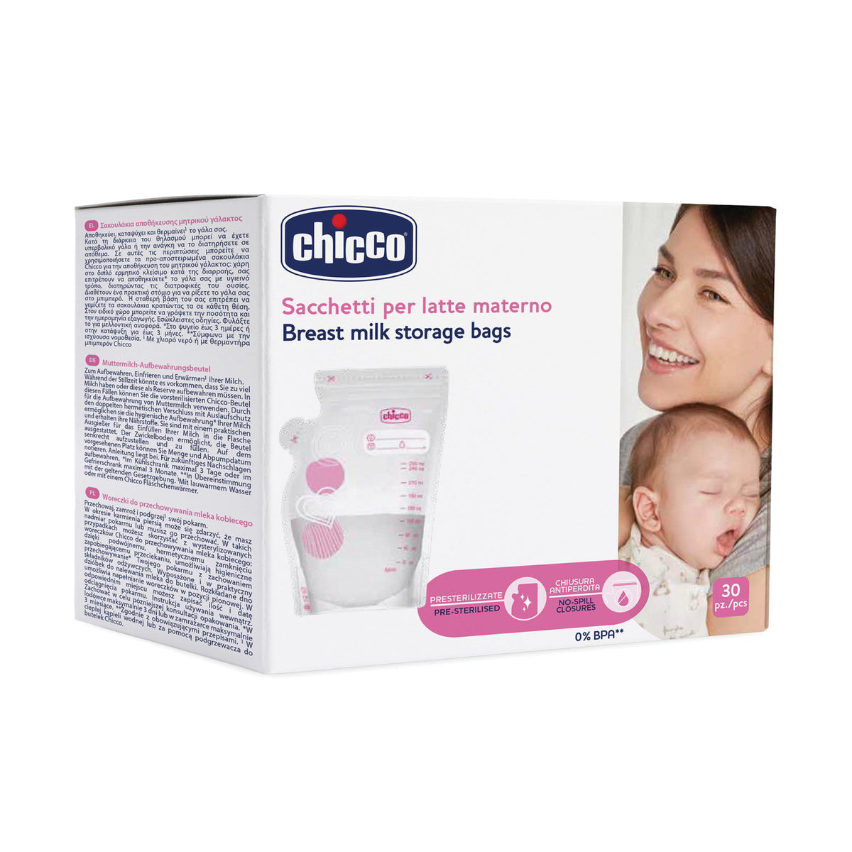 CH SACCA LATTE 30PZ  