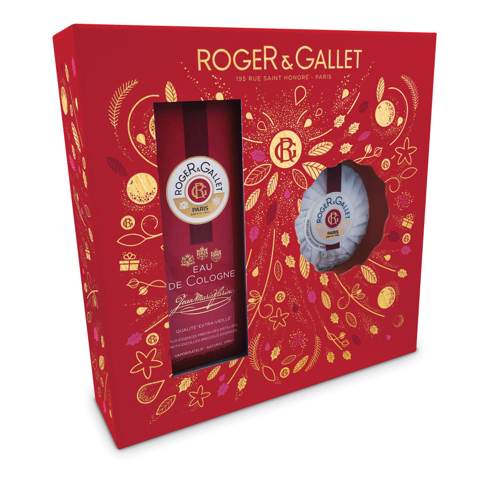 Roger&Gallet - Jean Marie Farina Cofanetto Acqua Profumata 100 ml e Saponetta 100 g