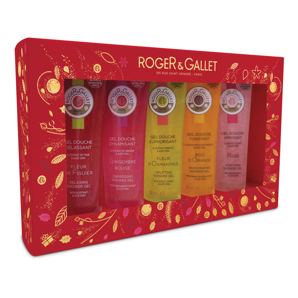 Roger&Gallet - Cofanetto Gel Doccia Fragranze assortite 5 x 50 ml  