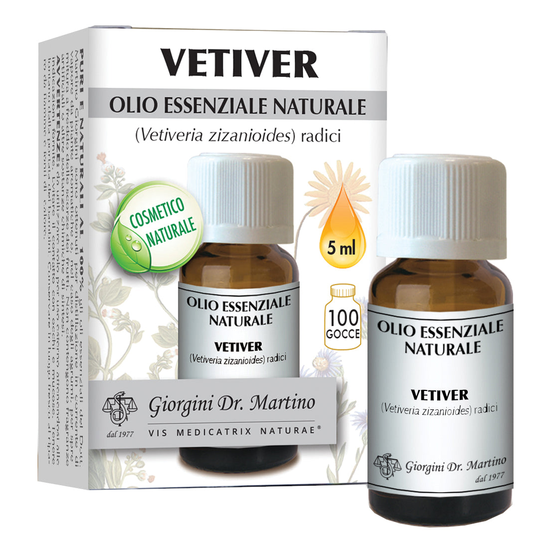 VETIVER OE NATURALE 5ML

