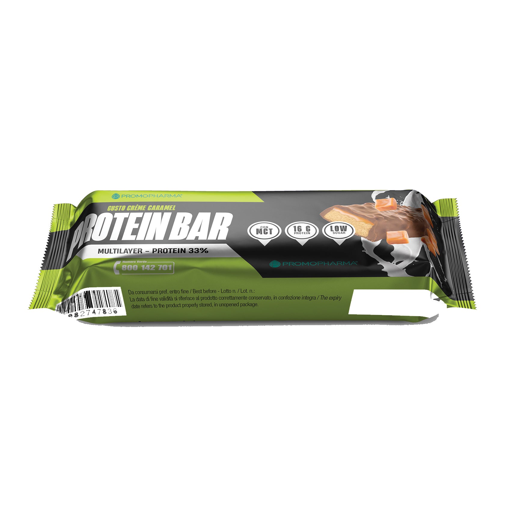 PROTEIN BAR 33% CREAM CARAMEL
