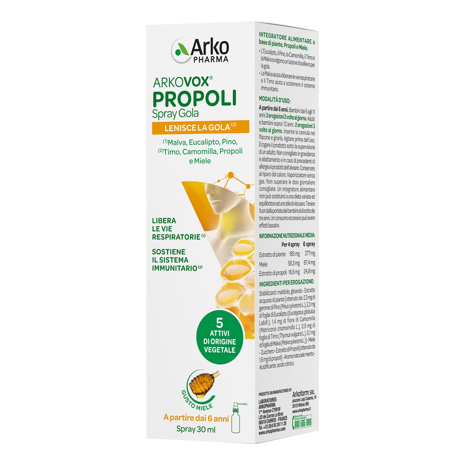 ARKOVOX PROPOLI PACK 24CPR+SPR
