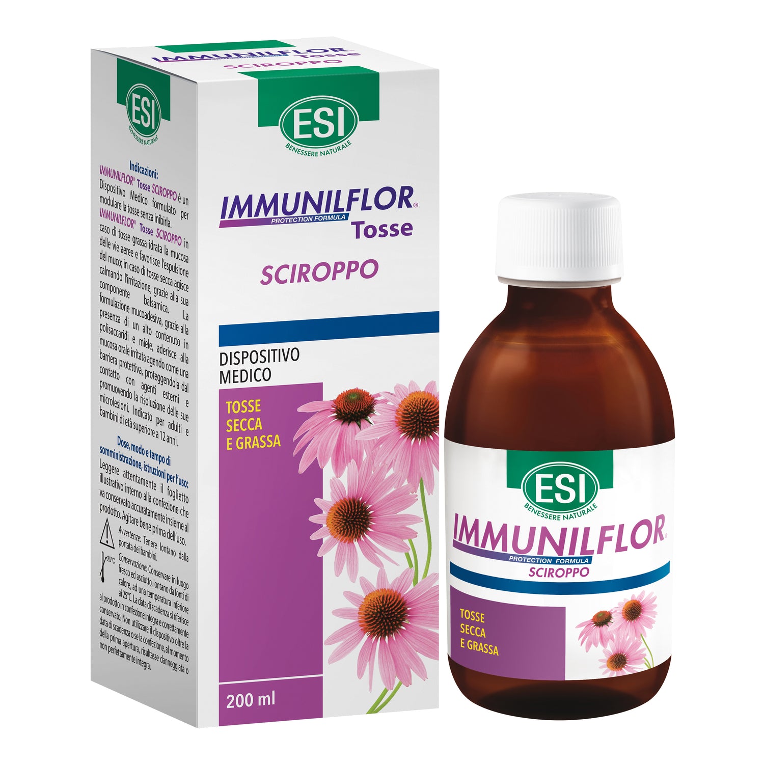 Esi Immunilflor Sciroppo Tosse 200ml