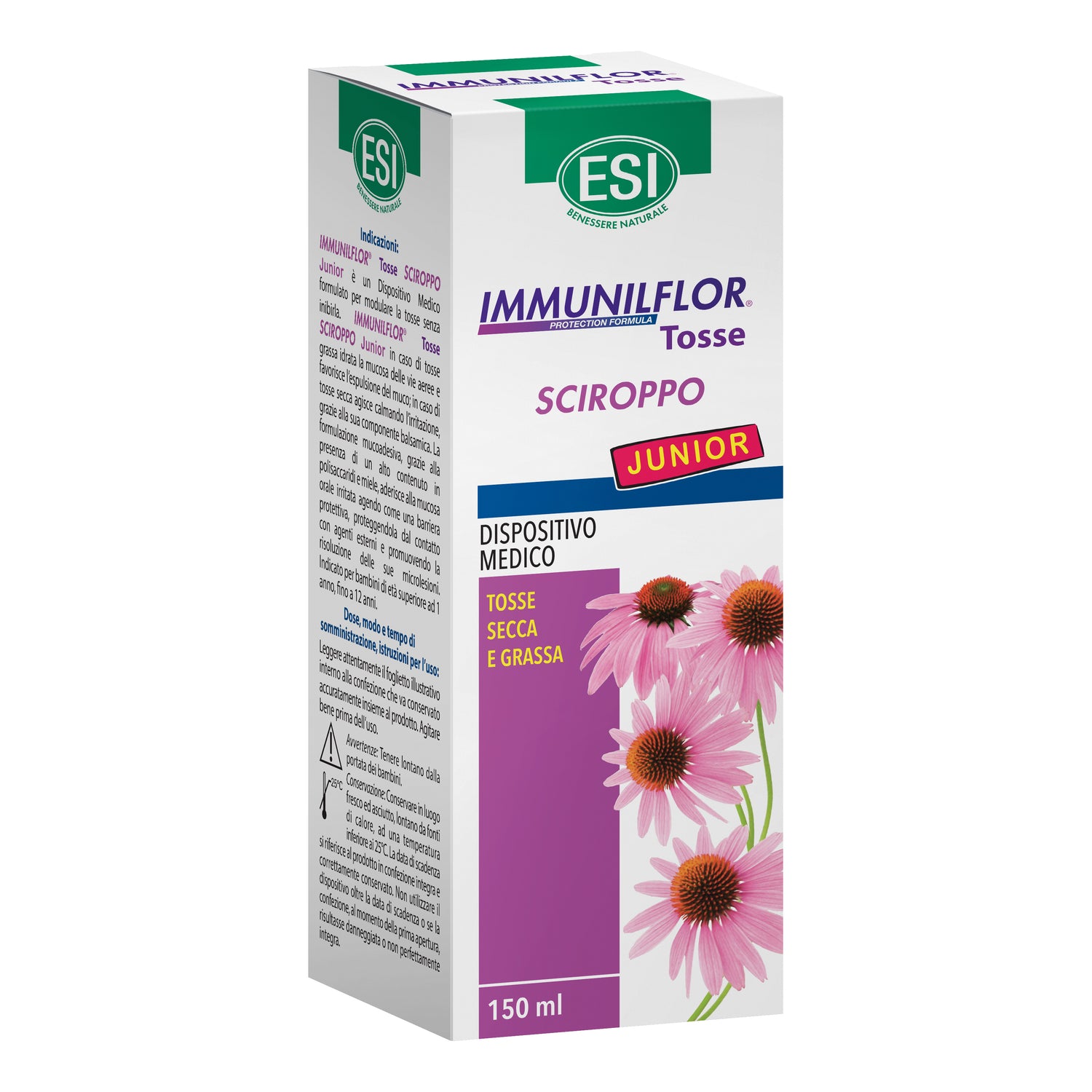 Esi Immunilflor Sciroppo Tosse Junior 150 ml