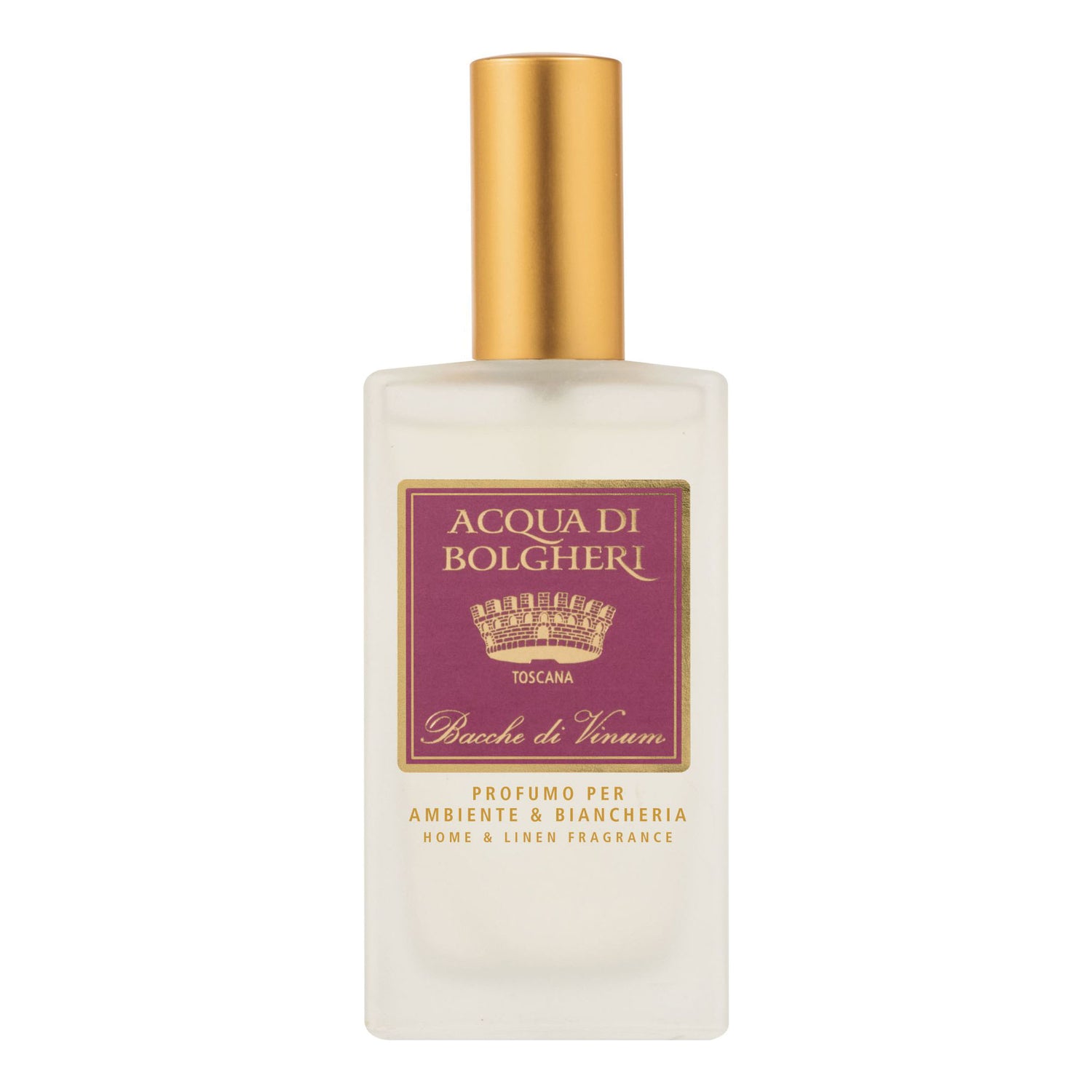 Acqua Di Bolgheri Profuma Ambiente E Biancheria Bacche Di Vinum Spray 100ml