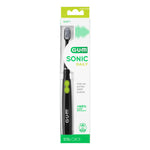 GUM Sonic Daily | Spazzolino a Batteria Nero | 1 Pezzo  