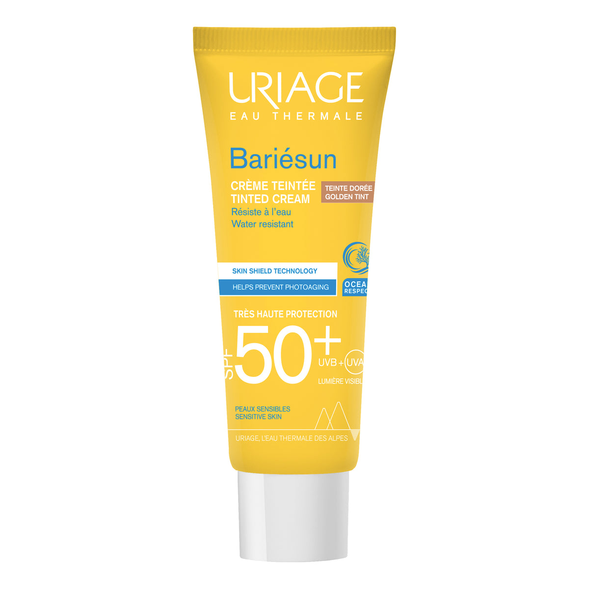 Uriage Bariésun Crema Colorata SPF50+ Dorée | Solare Viso | 50 ml
