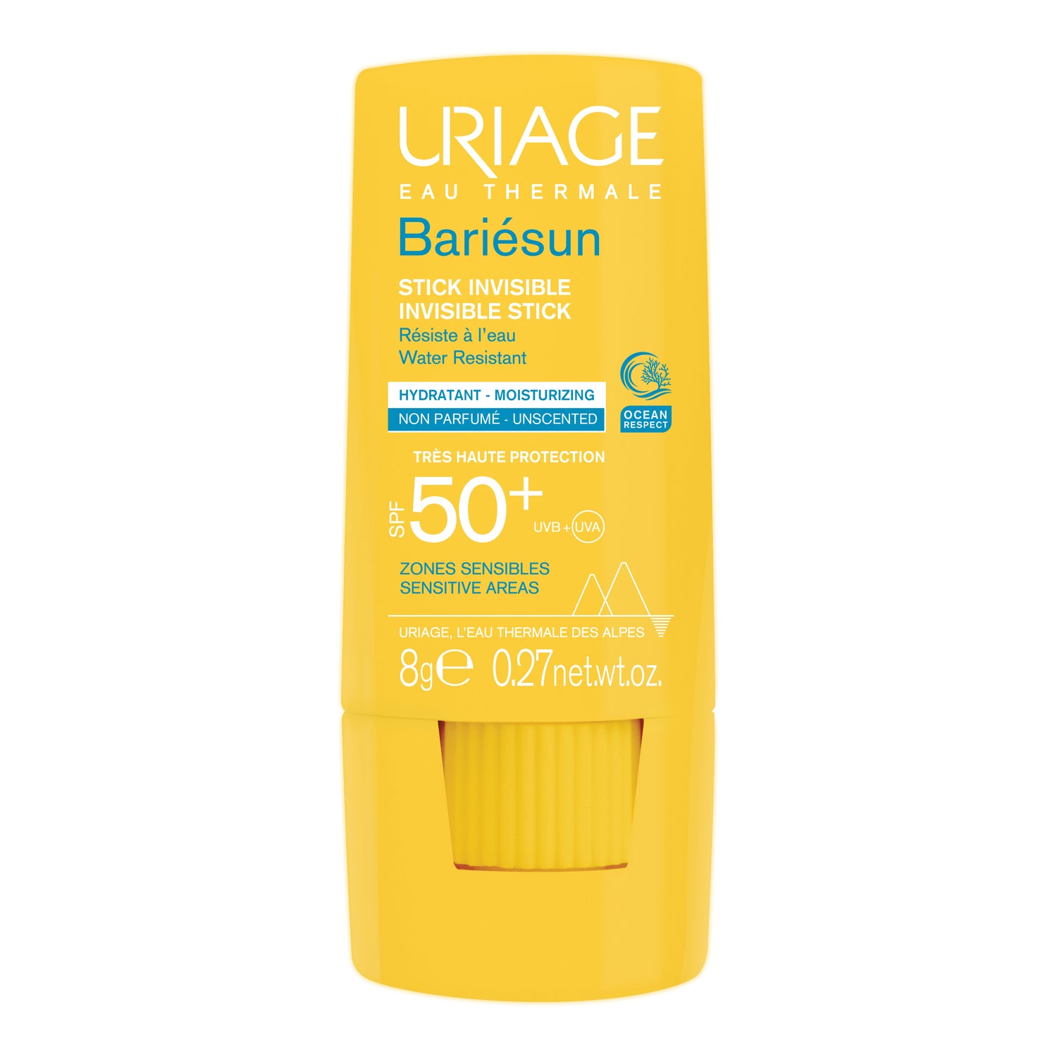 Uriage - Bariesun Stick Solare Invisibile Spf 50+ Protezione Solare Molto Alta 8g