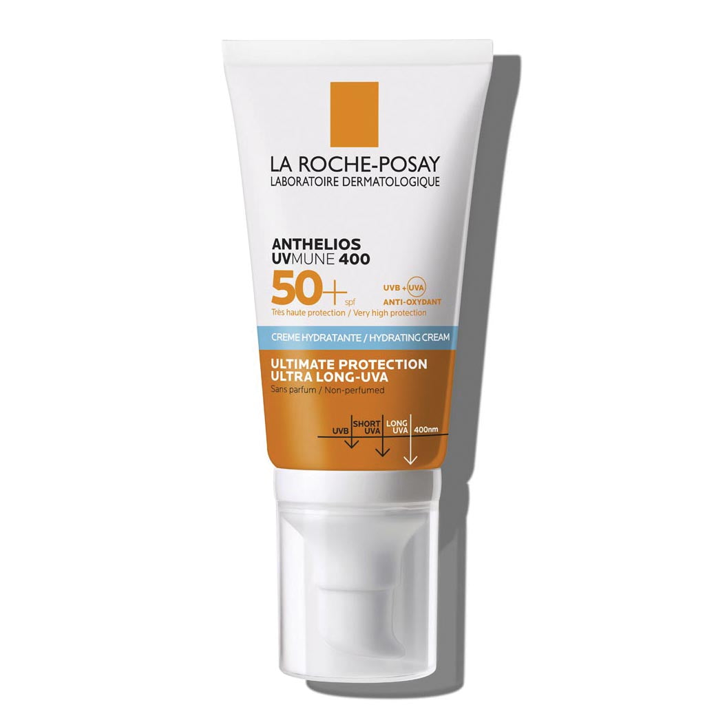 La Roche Posay Anthelios UVMune 400 Spf50+ Crema Solare Idratante Senza Profumo 50ml