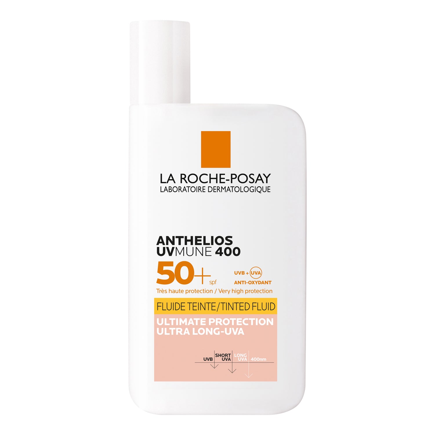 La Roche Posay Anthelios Uvmune 400 Fluido Invisibile Colorato Protezione Solare Spf50+ 50ml