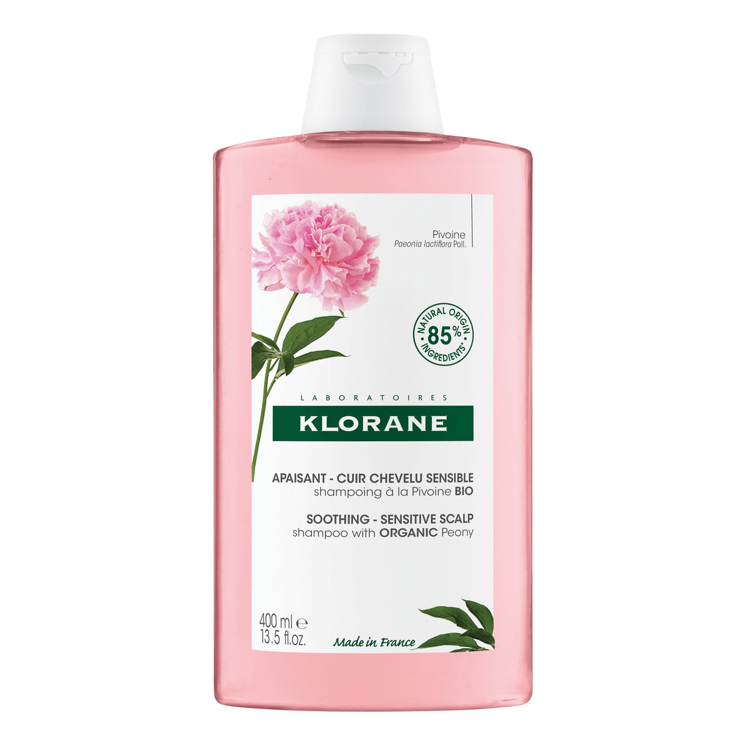 Klorane Shampoo Lenitivo Peonia Bio Lenitivo & Anti-Irritazione 400ml