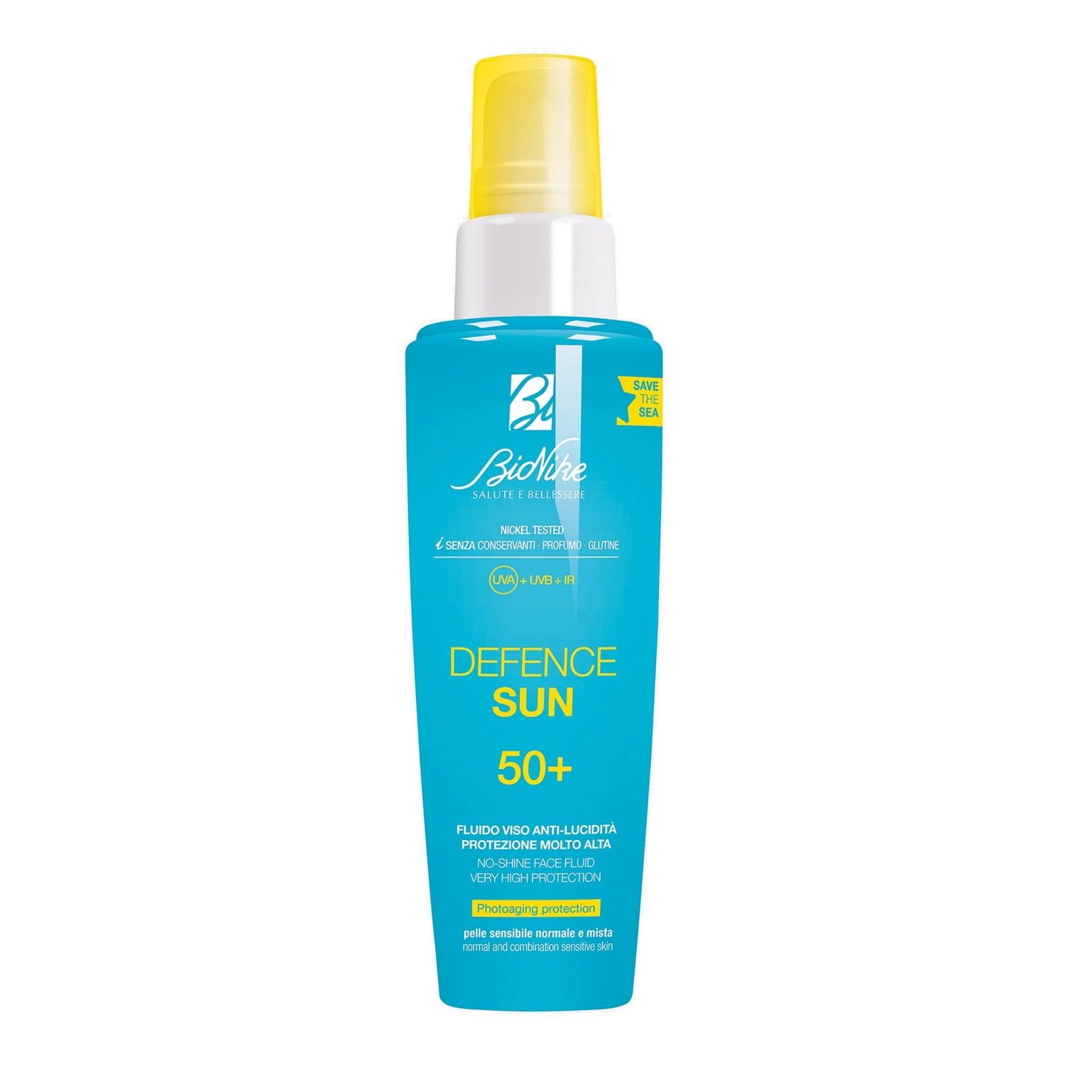 Bionike Defence Sun Spf 50+ Fluido Solare Viso Anti-Lucidità 50ml