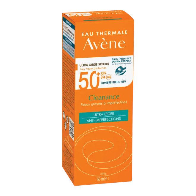 Avene Solari Cleanance Spf 50+ Anti-Imperfezioni Ultra Leggero Viso 50ml