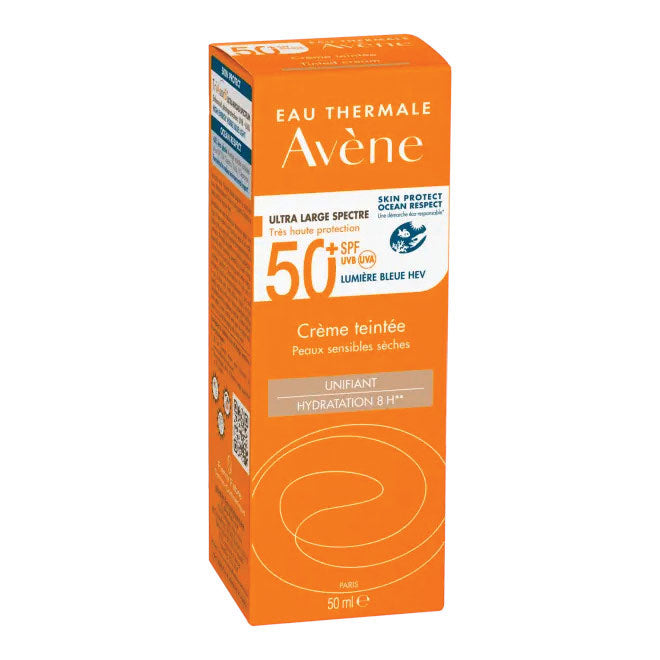 Avene Solari Crema Spf50+ Colorata Pelle Secca E Sensibile Tubo 50ml